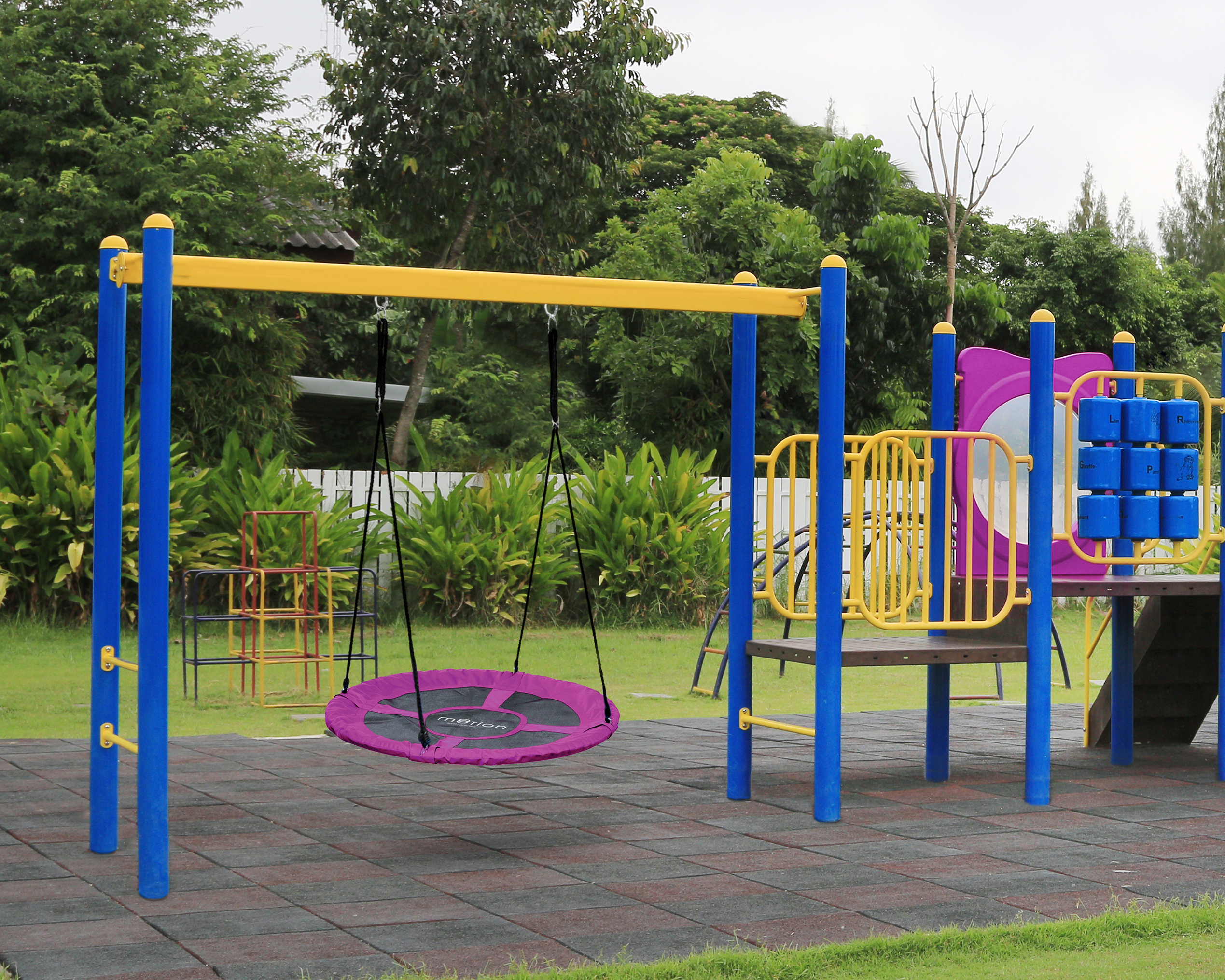 Jumi Houpací kruh 100 cm fialový 2